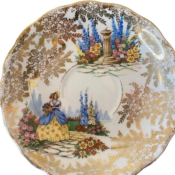 Vintage Colclough Bone China Teacup and Saucer, Pattern 6780 - Picture 6 of 13